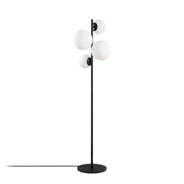 Opviq Fazli - 10521 Lámpara de pie de metal y cristal